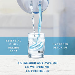 DUAL CHAMBER OXYBURST WHITENING MOUTHWASH- 20 OZ (12/Case)