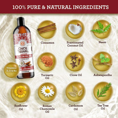 COCONUT CINNAMON + NEEM & ASHWAGANDHA- 8 OZ. (12/Case)