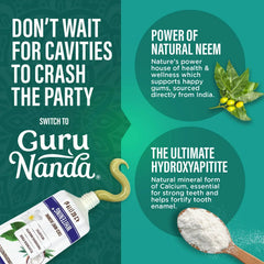 GuruNanda Hydroxyapatite Toothpaste 1 oz (77/Case)